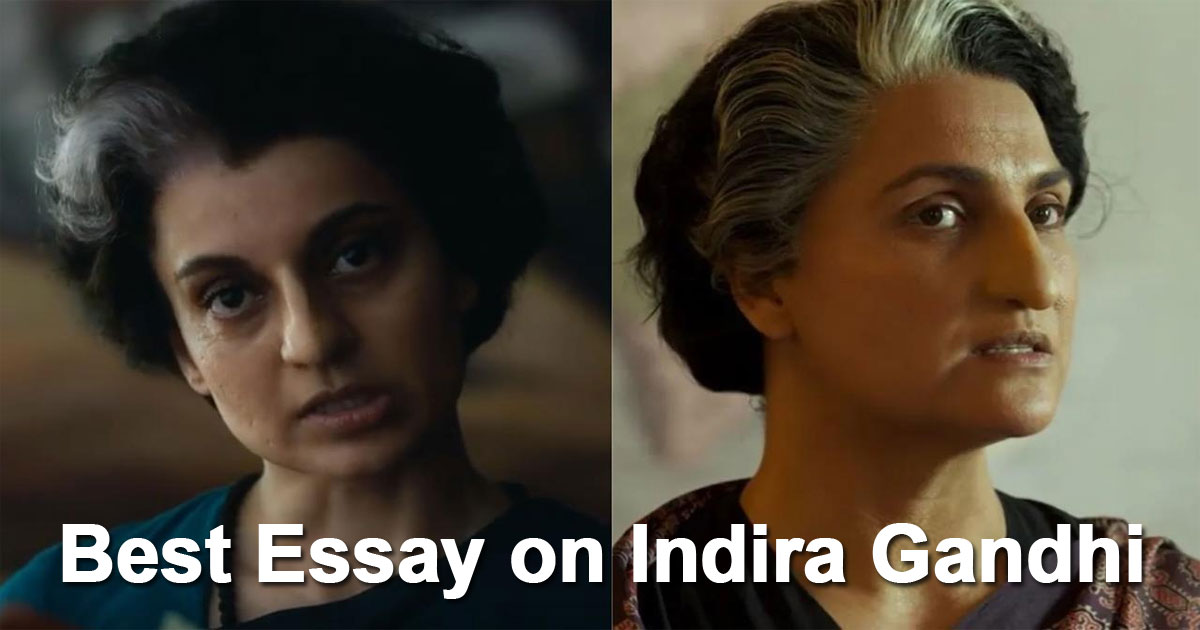 Best Essay on Indira Gandhi